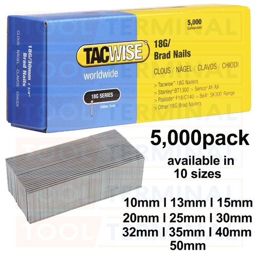 Tacwise 18g gauge - gauge, nails