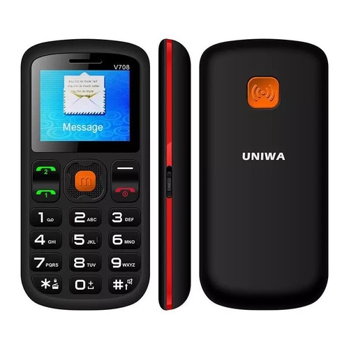 Uniwa v708 big button - button, mobile