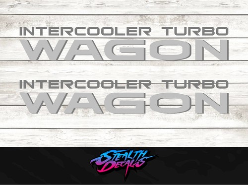 Intercooler turbo wagon fits - intercooler,