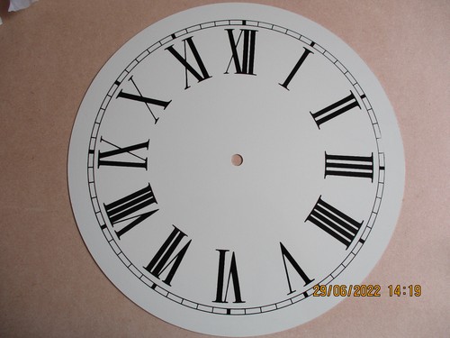 New inch dial clock - face,