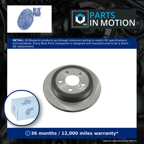 Brake discs pair solid - pair,