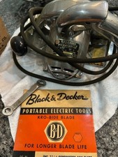 Vintage Black & Decker No. 73 Heavy Duty Saw original box - works