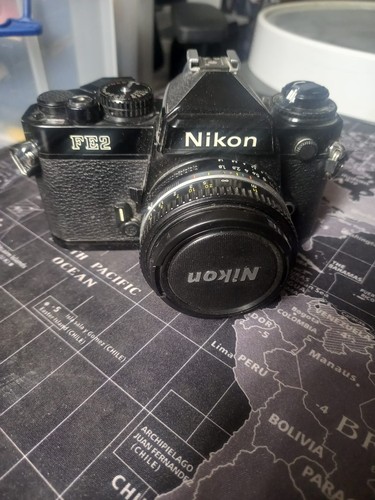 Nikon fe2 35mm slr - fe2, film
