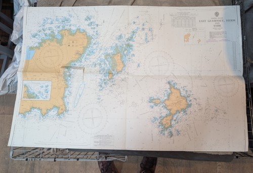 Nautical chart east guernsey - east,