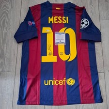 Lionel Messi Hand Signed