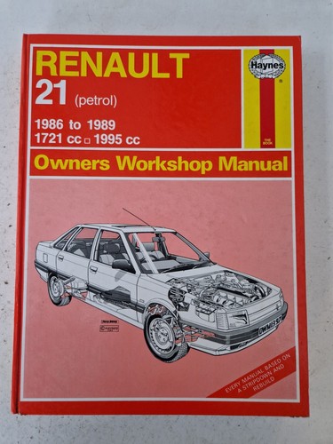Renault haynes manual - haynes, 1986