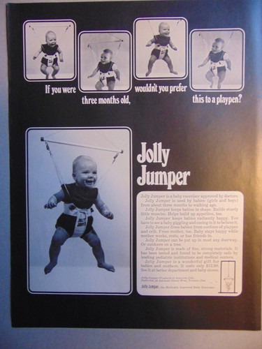 1969 jolly jumper baby - jolly,