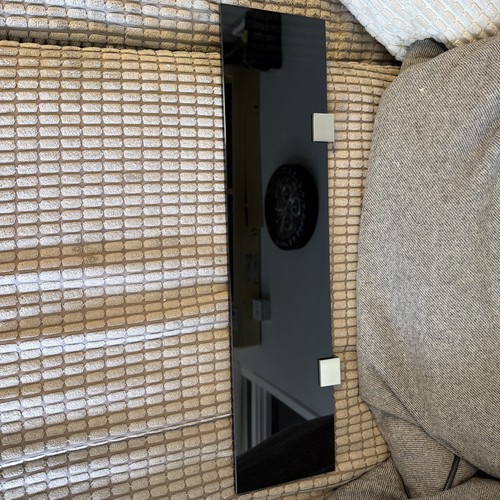 New display black glass - new,