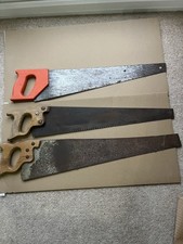 3x Hand Saws Panel Saws Mixed