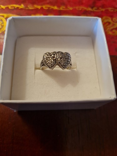 Vintage silver marcasite - silver,