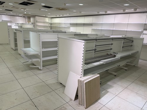 Jura gondola shelving double - shelving,