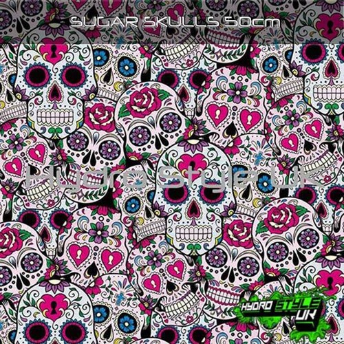 Rolled sugar skulls - rolled,