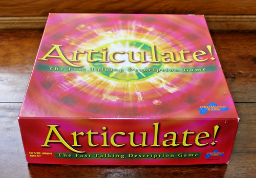 Articulate board game - -,