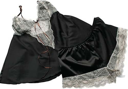 Luxury camisole set black - luxury,
