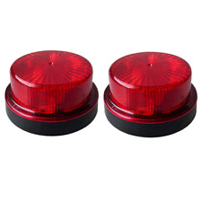 2pcs 12V 24V LED Warning