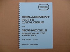 TRIUMPH T140 ,TR7  PARTS BOOK