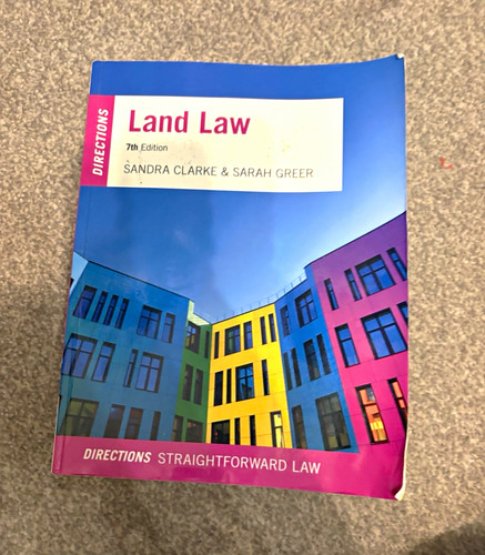 Land law directions - land,
