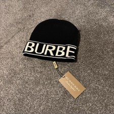 Burberry Black Cashmere Beanie