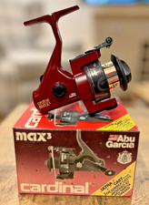 abu garcia cardinal max 3 fishing reel NEW OLD STOCK 1990S spin float fishing