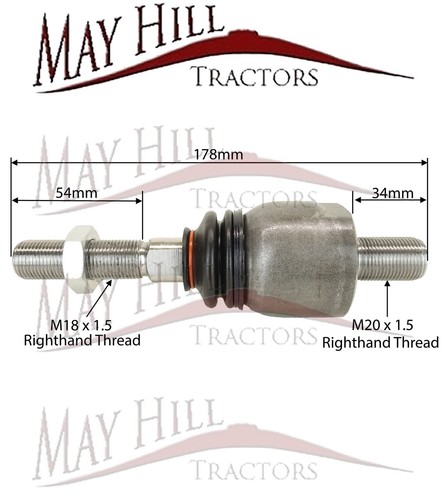 Steering joint track tie - track,