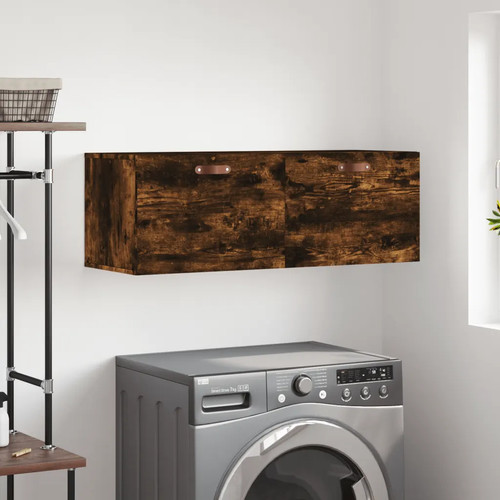 Walplus wall cabinet smoked - wall,