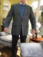 Vintage Harris Tweed Grey