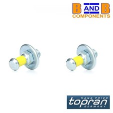 DOOR LOCK STRIKER PIN VW GOLF MK2 CORRADO SCIROCCO POLO x 2 C01