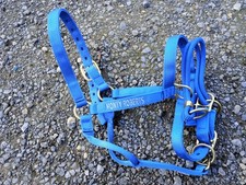Monty Roberts Blue Dually Halter Large VGC