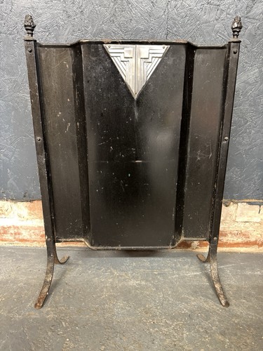 Antique fire screen - art, deco