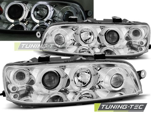 Angel eyes chrome front - chrome,