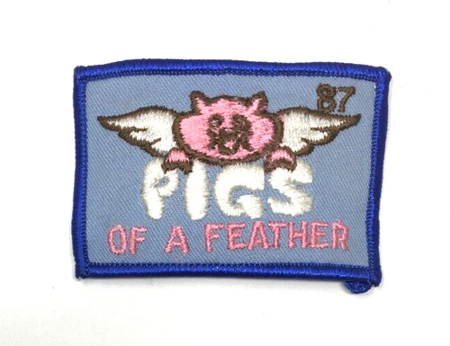 Patch gsa girl scouts pigs - gsa,