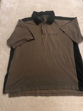 Old school ESP polo T shirt carp fishing angling Terry Hearn XL