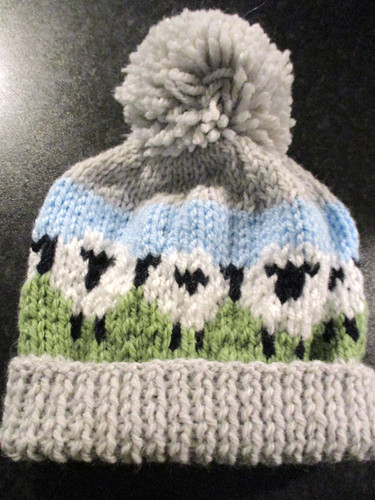 New hand knitted baby - new, hat