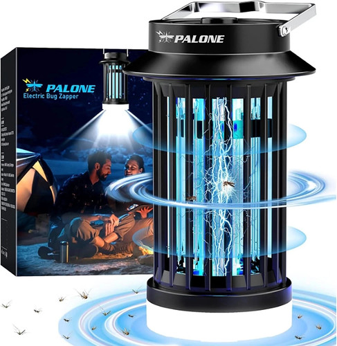 Rechargeable bug zapper - bug, lamp