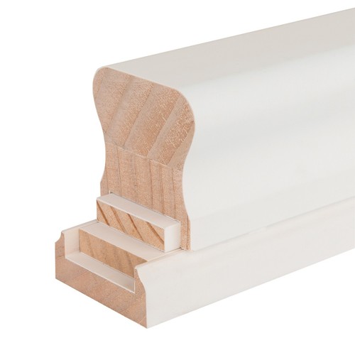 Stair handrail and base rail - handrail,