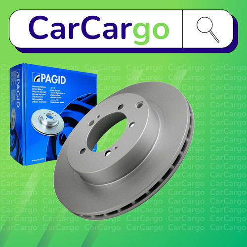 Pagid vented rear brake discs - pagid,
