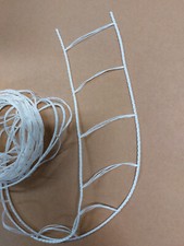 White Ladder String Tape for 2" Faux Wood & Venetian Blinds 1 3/4" (44 mm)