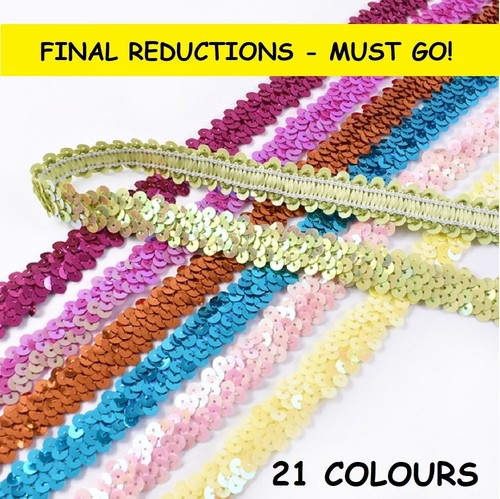 Colours elastic sequin - colours,
