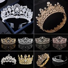 Crystal Rhinestone Queen Crown