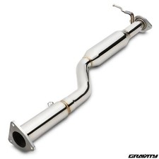 3" STAINLESS DECAT DE CAT EXHAUST FRONT DOWNPIPE FOR MAZDA RX8 RX-8 190 230 BHP