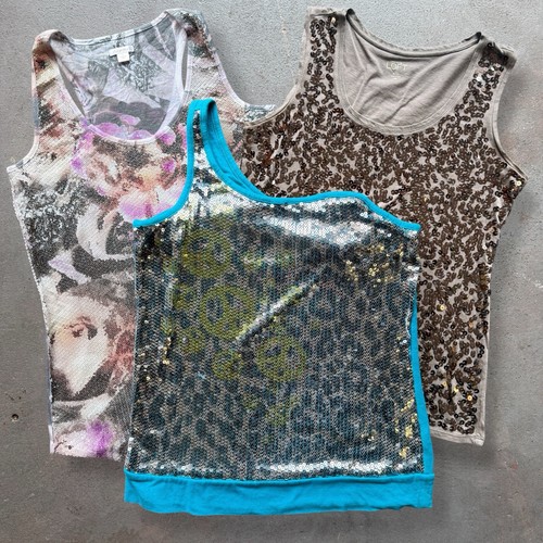 Ladies y2k sequin - x,