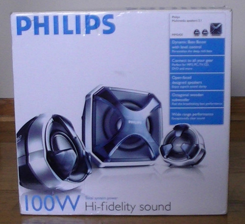 Philips multimedia speaker - 2.1,
