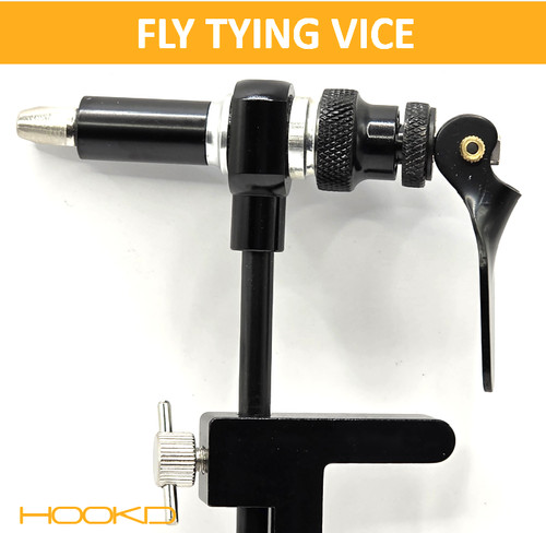 Fly tying vice clamp - fly, rotary