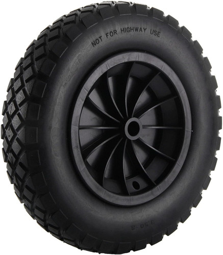 Solid wheelbarrow wheel - solid,