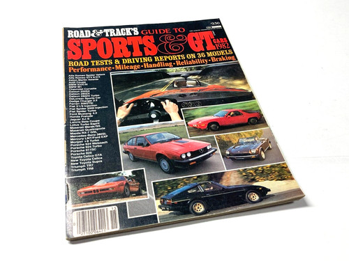 1982 road track sports - track's,