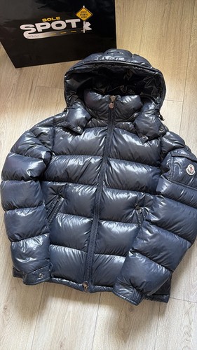 Moncler maya men navy puffer - men's,