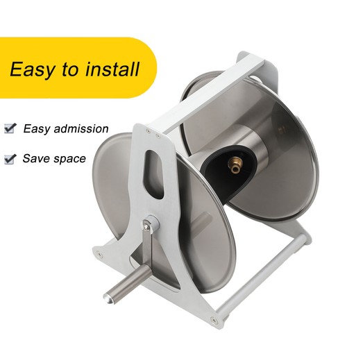 Stainless steel hose reel - hose,