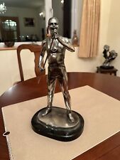 Silver Dreams Statue by Leonardo 2004 of Freddie Mercury look alike