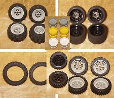 LEGO Parts: WHEELS TYRES Wheel & Tire Assemblies *CHOOSE* VARIOUS Town Technic +