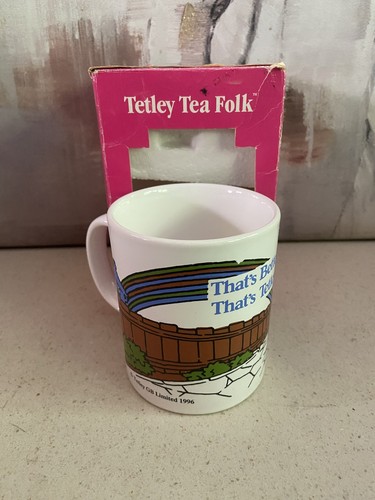 Vintage 1996 tetley tea folk - tetley,